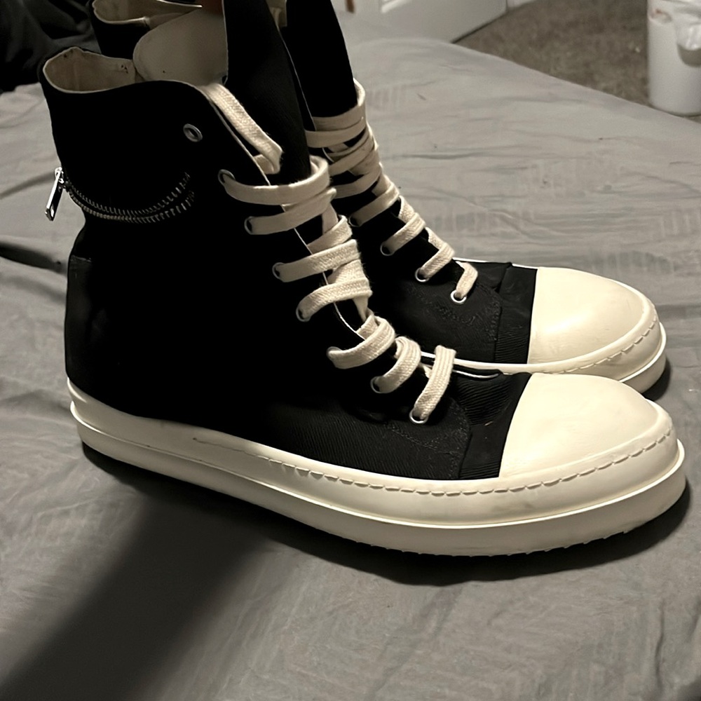 Rick Owens DRKSHDW Luxor Cargo High 'Black Milk'